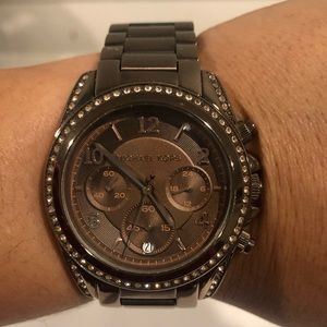 Michael Kors Blair Chronograph Brown Watch